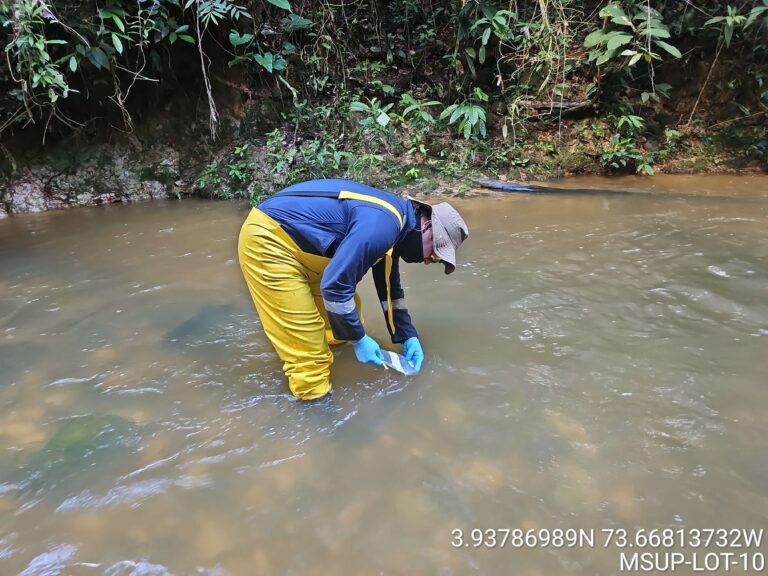 Chichimene Caño La Unión_Altas Precipitaciones calidad del agua