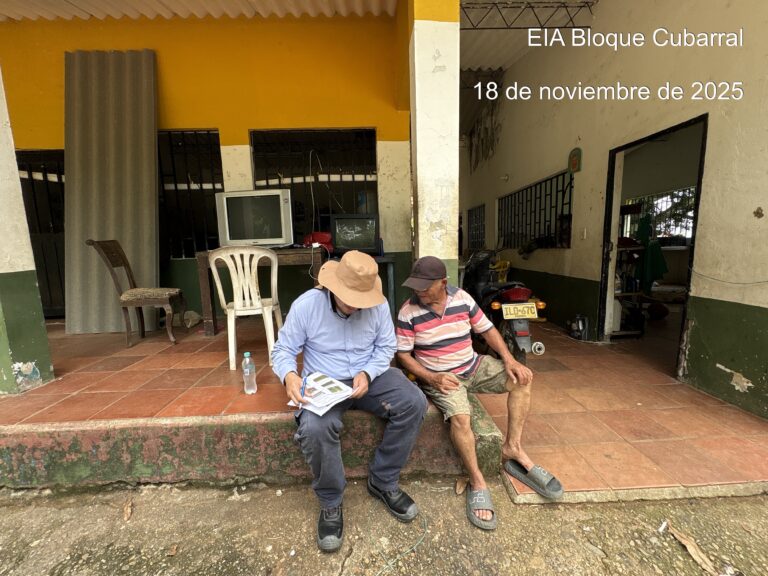 EIA Bloque Cubarral